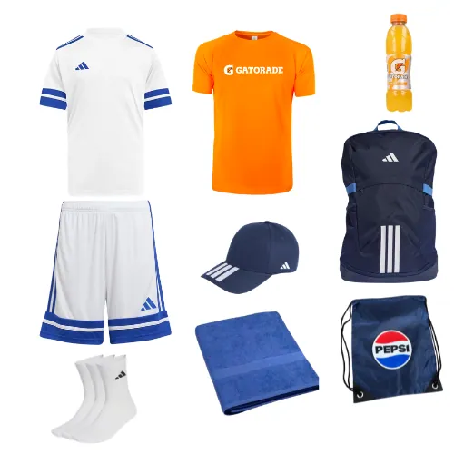 Kit calciatori/calciatrici ufficiale Adidas M10 Academy 2026