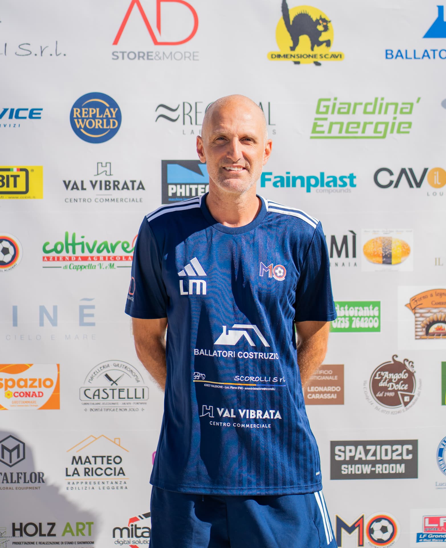 Ritratto ufficiale di Maurizio Lauro, staff tecnico M10