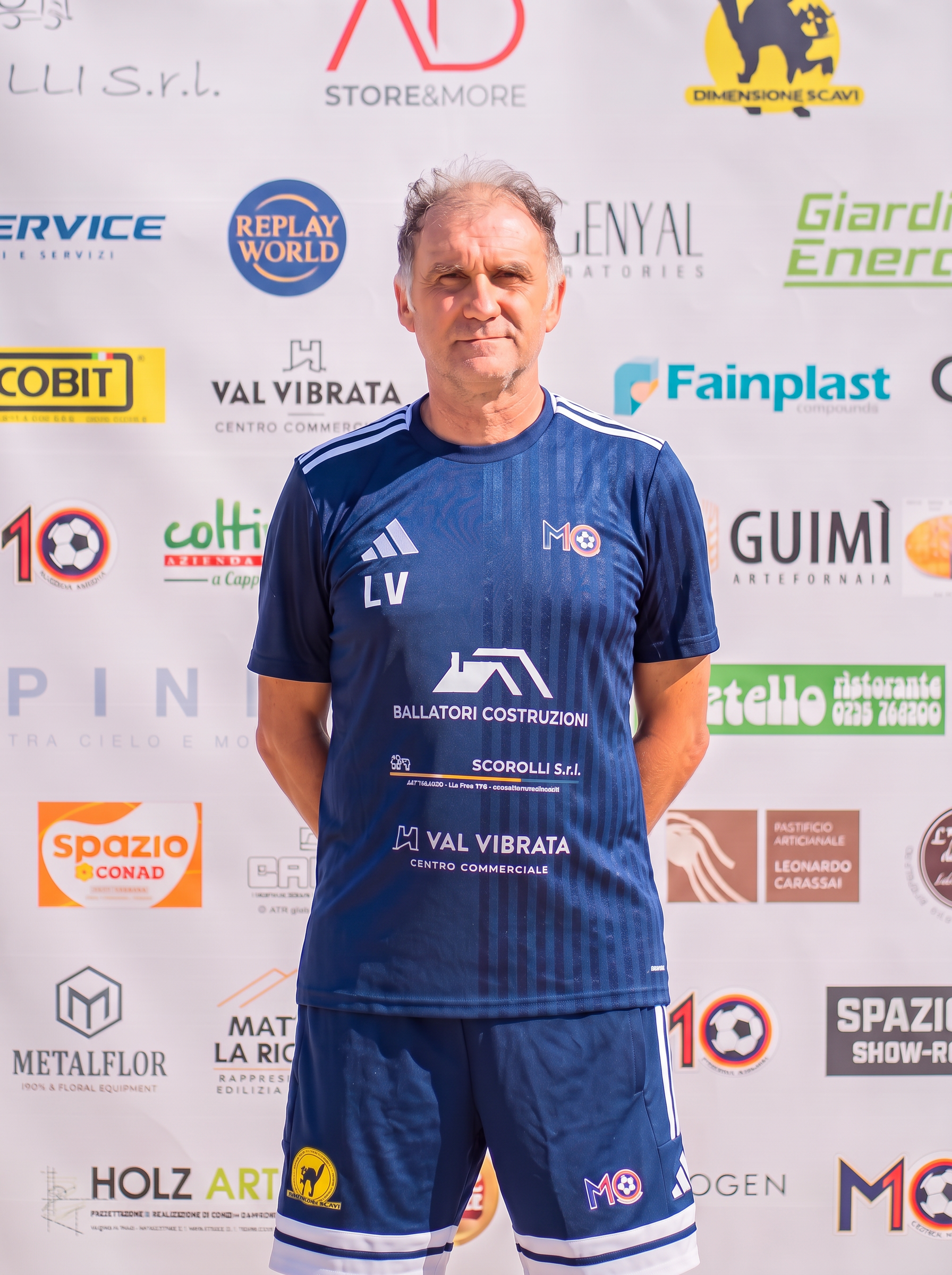 Ritratto ufficiale di Luigi Voltattorni, staff tecnico M10