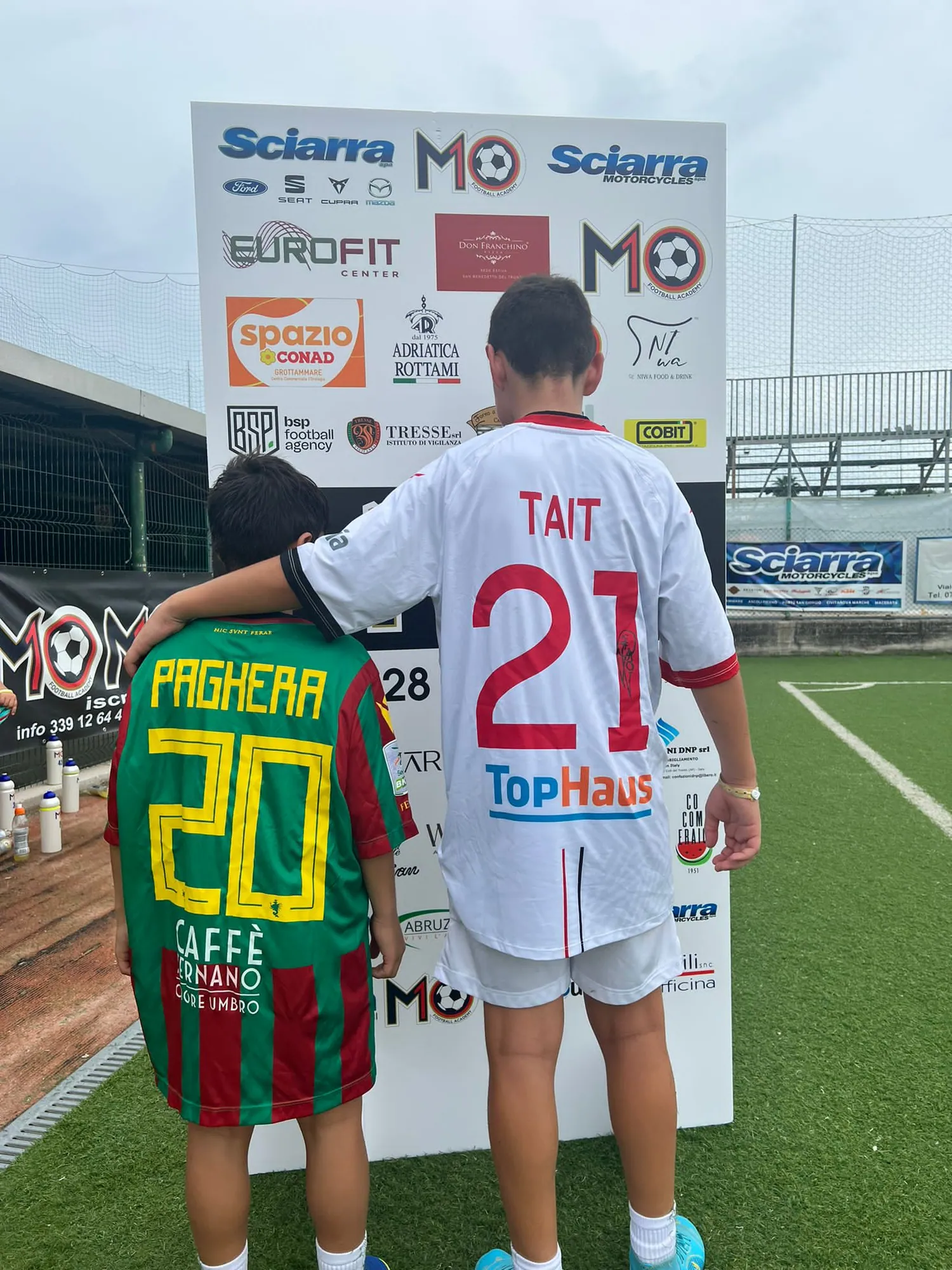Evento di beneficenza di fine camp M10