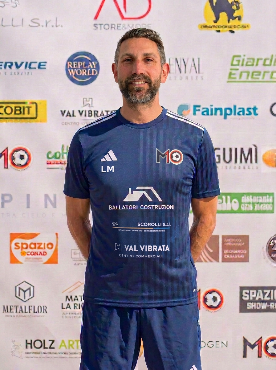 Ritratto ufficiale di Massimo Loviso, staff tecnico M10
